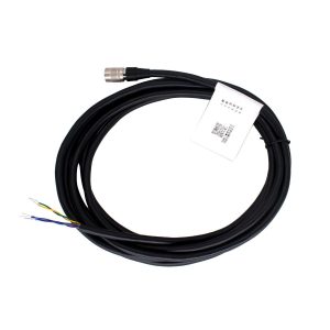 HIKROBOT Power/IO Cable, Hirose 6pin Flexible, HR10A-7P-6S to Open, 7m, Black, static/moveable