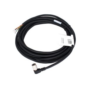 HIKROBOT Power/IO Cable, Hirose 6pin Flexible, Right Angle HR10A-7P-6S (lef) to Open, 5m